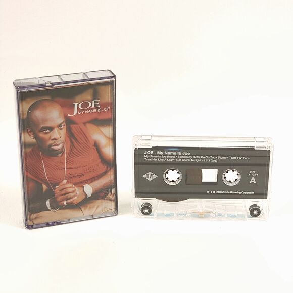 Joe - My Name Is Joe Old school R&B 90s Cassette 01241-41703-4 I Wanna Know EUC! - Picture 1 of 3